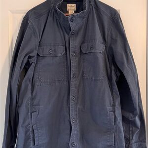 L.L. Bean Men's Navy Chore Coat